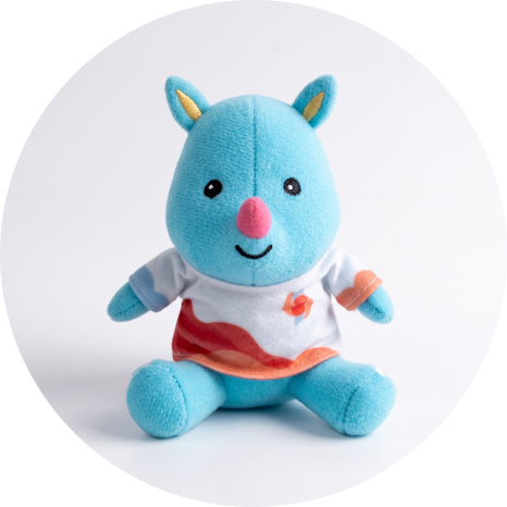 わせだサイくんぬいぐるみキーホルダー